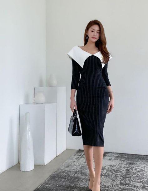 Office Wear Women Work Outfits, Classy Fashion Chic, Outfit Office, Modest Dresses Fashion, Fancy Wedding Dresses, Classy Work Outfits, Stylish Work Outfits, Frock Design, Refashion Clothes