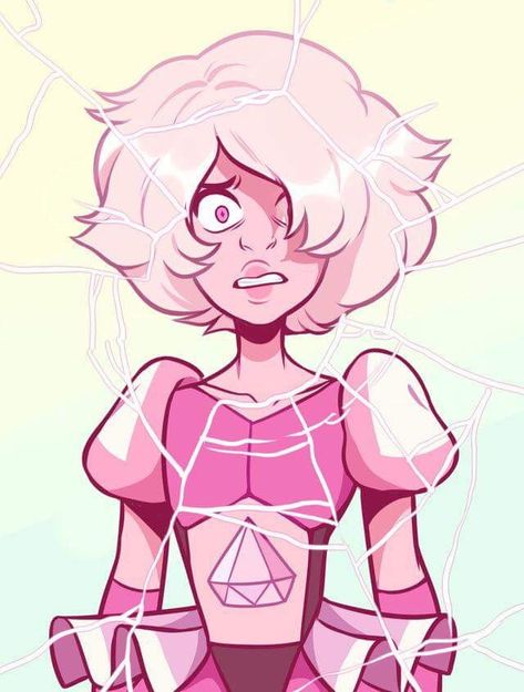 Pink diamond SU shattered mirror Diamond Steven Universe, Diamond Steven, Perla Steven Universe, Pink Diamond Steven Universe, Steven Universe Wallpaper, Steven Universe Drawing, I Like Her, Drawing Hands, Steven Universe Characters