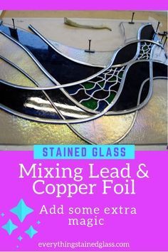 Lead Came Tutorial, Stained Glass Techniques, Stained Glass Diy Tutorials, Stained Glass Repair, Stained Glass Project, Glass Art Techniques, Stained Glass Studio, Stained Glass Patterns Free, Your Design Here