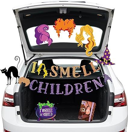 Hocus Pocus Decorations Halloween Trunk or Treat Car Decorations Kit Hocus Pocus Trunk or Treat Car Decorations Hocus Pocus Party Decorations for Car SUV Hocus Pocus Trunk Or Treat, Decorations For Car, Hocus Pocus Party Decoration, Trunk Or Treat Kits, Witch Pot, Hocus Pocus Decorations, Halloween Trunk Or Treat, Halloween Car Decorations, Hocus Pocus Party