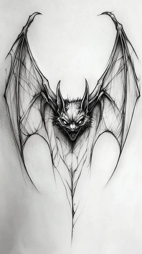 ☘️Join the Grass Network and Earn Rewards (Airdrop phase 2) for Sharing Your Unused Internet! Skeletal Bat Tattoo, Dark Animal Drawings, Cool Bat Tattoos, Neotraditional Bat Tattoo Design, Creepy Butterfly Drawing, Bat Tattoos Men, Dark Tattoo Ideas For Men, Neo Gothic Tattoo, Gothic Tattoo Ideas For Men