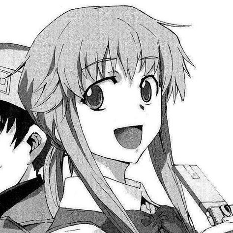 Yuno Gasai Manga Icon, Mirai Nikki Matching Icons, Future Diary Matching Pfp, Future Diary Manga, Yuno Gasai Manga, Chad Women, Future Diary Yuno, Future Dairy, Yuno Mirai Nikki