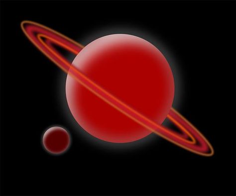 * Happy New Day, Saturn Rings, Space Saturn, Planet Icon, Rings Red, Planet Drawing, Red Icons, Saturn Planet, Coloring Contest