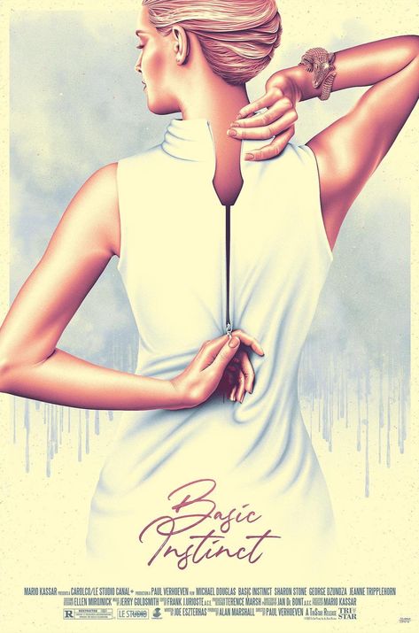 Basic Instinct Movie Poster, Basic Instinct Poster, Alternative Posters Movie, Catherine Tramell, The Lawnmower Man, Poster Reference, Hannover Germany, Movie Synopsis, Wall Pics