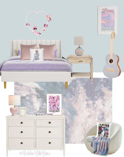 Eriksay Low Profile Upholstered … curated on LTK Taylor Swift Bedroom Ideas, Taylor Swift Bedroom, Taylor Swift Playlist, Room Girl, Taylor Swift Inspired, Girl Bedroom Decor, Big Girl Rooms, Bedroom Aesthetic, Bedroom Themes