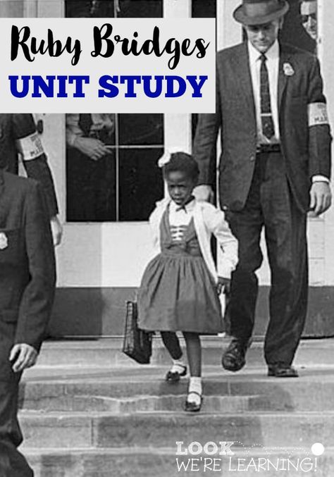 Ruby Bridges Bulletin Board, Ruby Bridges Activities, Office Workouts, Secular Homeschool, Ruby Bridges, January Activities, Homeschool Social Studies, Reading Unit, Elementary Learning