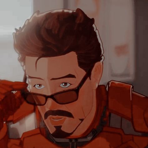 marvel - what if - iron man - tony stark - icons Iron Man Pfp, Iron Man Icon, Tony Stark Comic, Whatsapp Logo, Avengers Art, Marvel Images, Marvel Photo, Marvel Fan Art, Ultimate Spiderman