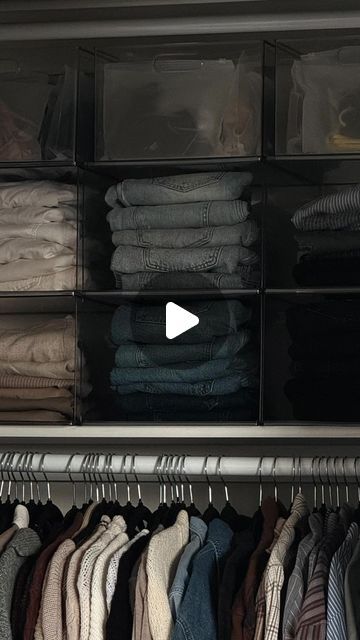 josi pellicano on Instagram: "closet organization: 𝘴𝘵𝘰𝘳𝘢𝘨𝘦 𝘩𝘢𝘤𝘬 - by using these drawers, you get two products (shelves + extra storage bins) for the price of one ✔️ 𝗶𝘁𝗲𝗺𝘀 𝗹𝗶𝗻𝗸𝗲𝗱 𝗶𝗻 𝗯𝗶𝗼!   #closetorganization #closetstorage #closetorganizer #closetmakeover" Closet Organization With Drawers, Closet Storage Hacks, Josi Pellicano, Closet Storage Drawers, Closet Organizer With Drawers, Closet Clutter, Clothes Storage Boxes, Small Closet Organization, Organization Storage