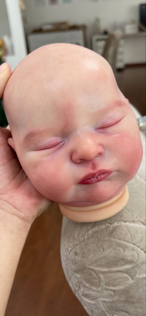 Reborn Painting Tutorials, Reborn Painting, Baby Sculpture, Baby Doll Hair, Newborn Dolls, Bb Reborn, Baby Reborn, Silicone Baby Dolls, Realistic Baby Dolls