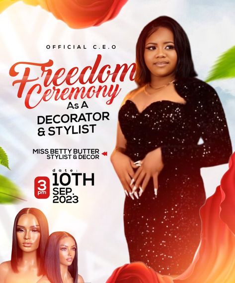 Flyer design for freedom celebration Freedom Party, Bedroom Plan, Certificate Background, Ceremony Design, Celebration Background, Graphic Design Flyer, Logo Mockup, Invitation Card Design, Digital Art Illustration