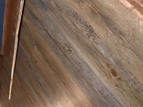 Leftover Vinyl Flooring Projects Diy, Flooring Sample Crafts, Vinyl Plank Flooring Table Top Diy, Leftover Laminate Flooring Ideas Diy, Vynal Flooring, Vinyl Wood Planks, Villa Ideas, Diy Wood Floors, Vinyl Sheet Flooring