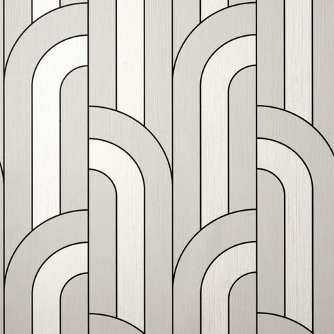 Cascade Arch Wallpaper White / Black Fine Decor FD42843 Arch Wallpaper, Trellis Wallpaper, Wallpaper For Sale, Contemporary Wallpaper, Metallic Wallpaper, Paper Wallpaper, High Quality Wallpapers, Geometric Wallpaper, Grey Wallpaper