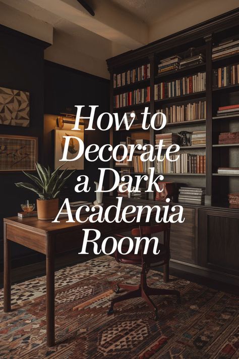 Use dark tones, elegant textiles, and antique pieces to design your space. A Dark Academia desk, paired with vintage decor and dim lighting, sets the mood. 🕰️✨ Transform your living room or apartment with layered textures, classic art, and rich furnishings. Create a space that evokes mystery and a love for knowledge. 📚🖋️ #DarkAcademiaInspiration #DarkAcademiaApartment #DarkAcademiaAestheticDesk #DarkAcademiaHouseDecor #DarkAcademiaInteriorDesign #DarkAcademiaAestheticOffice #DarkOfficeDecor Dark Academia Aesthetic Desk, Light Academia Color Palette, Light Academia Living Room, Light Academia Colors, Dark Academia Apartment, Academia Desk, Dark Academia House, Academia Aesthetic Room, Dark Academia Desk