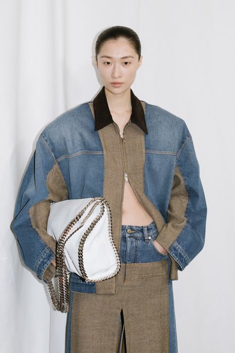 Backstage at Stella McCartney Fall 2024 Ready-to-Wear Collection at Paris Fashion Week Stella Mccartney Outfit, Denim 2024, Fashion Week Backstage, Boss Woman, Brand Aesthetic, March 2024, Denim Trends, Marine Serre, Fall Fashion Trends