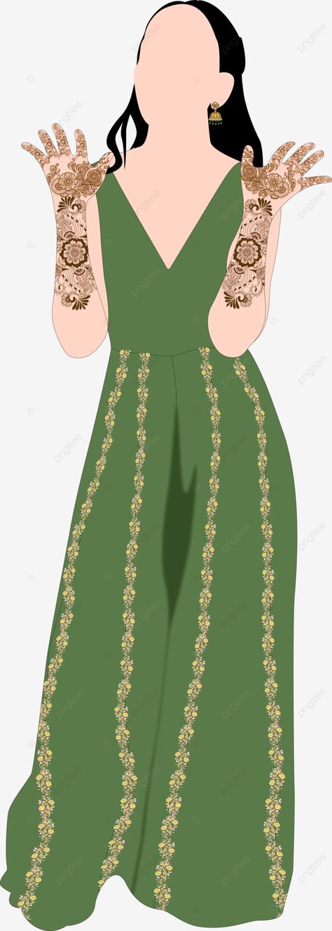 Indian Bride Mehendi Illustration, Mehendi Caricature Bride, Mehendi Banner Design, Mehendi Bride Illustration, Indian Bride Vector, Mehandi Caricature, Mehndi Caricature, Mehendi Caricature, Mehendi Illustration