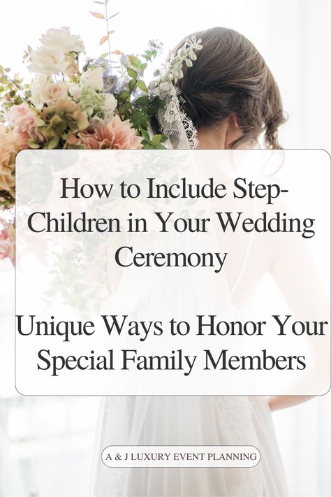 Step-children hold a special place in the hearts of their parents, and including them in your wedding ceremony is a beautiful way to honor this bond. Whether you’re looking for meaningful gestures, shared moments, or symbolic rituals, there are countless ways to incorporate step-children into your day and make them feel cherished. Joining Ceremony Ideas, Step Parent Wedding Vows, Including Step Children In Wedding, Family Only Wedding Ceremony, How To Include Kids In Wedding Ceremony, Blended Family Vows, Step Kids In Wedding Ceremony, How To Incorporate Kids In A Wedding, Vows To Step Children