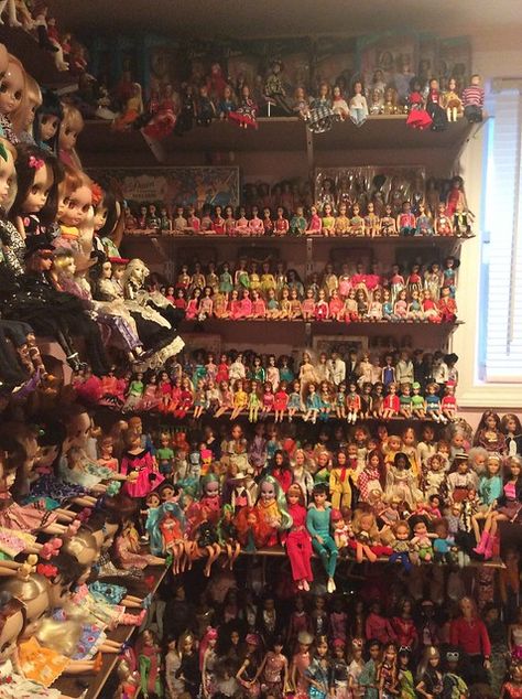 The Doll Room | Patty B | Flickr Barbie Playsets, American Girl Doll Diy, Doll Room, Barbie Room, Dawn Dolls, Barbie Diorama, Glamour Dolls, Doll Display, Barbie Toys