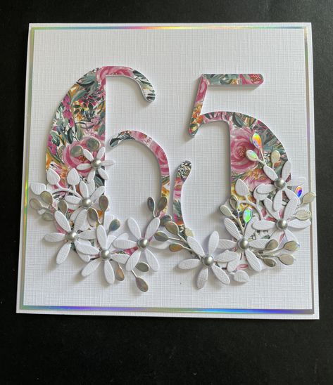 Handmade 65th Birthday Card Ideas, Diy 65th Birthday Cards, 65th Birthday Card Ideas, Stampin Up 65th Birthday Cards, 65th Birthday Cards For Women, 65th Birthday Cards For Women Handmade, 75th Birthday Cards For Women, 65 Birthday Cards Handmade, Milestone Birthday Cards Handmade