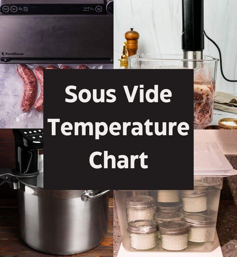 Grits With Sausage, Sous Vide Roast Beef, Sous Vide Filet Mignon, Sous Vide Steak, Seared Fish, Temperature Chart, Shoulder Roast, Cheese Grits, Sous Vide Recipes