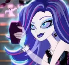 Journalist Characters With Purple Hair, Monster High Wiki, Spectra Vondergeist, Arte Monster High, Monster High Pictures, The Catacombs, Cartoon Series, Monster High Art, Monster High Characters