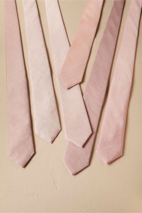 Wedding Themes Ideas, Champagne Collection, Groom Style Wedding, Blush Tie, Unusual Dresses, Blush Collection, Chic Vintage Brides, Themes Ideas, Groomsmen Ties