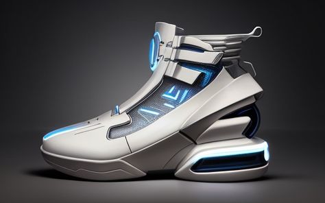 Futuristic Shoes Concept Art, Jet Boots Sci Fi, Futuristic Shoes Mens, Scifi Boots, Sci Fi Boots, Cyberpunk Boots, Futuristic Boots, Cyberpunk Shoes, Futuristic Sneakers