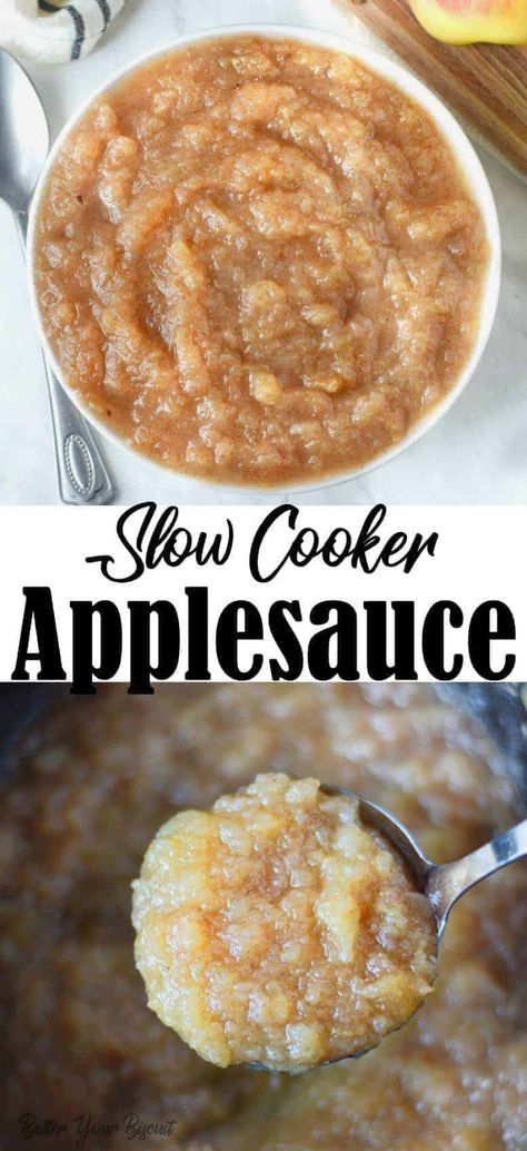 Homemade Applesauce Recipes, Slow Cooker Applesauce, Crockpot Applesauce, Slow Cooker Apple, Applesauce Recipe, Pumpkin Pie Spice Mix, Slow Cooker Apples, Apple Sauce Recipes, Homemade Applesauce