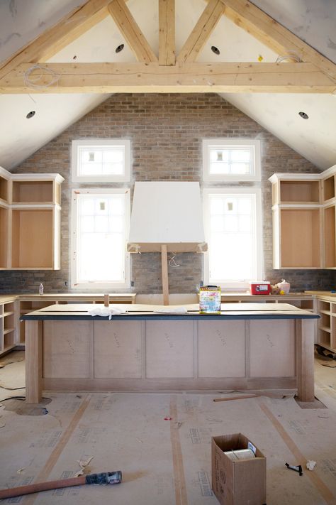 Unfinished Kitchen Cabinets, Unfinished Cabinets, Solid Wood Kitchen Cabinets, Corner Base Cabinet, Live Work Space, Ranch Remodel, Stock Cabinets, New Kitchen Cabinets, Wood Kitchen Cabinets