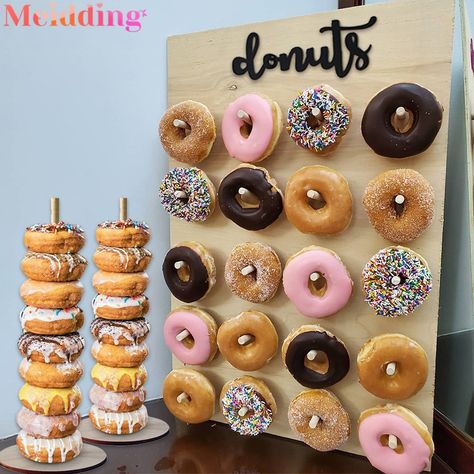 Cheap Decoraciones DIY de fiestas, Buy Directly from China Suppliers:Soporte de madera para pared de Donut soporte de Donut Baby Shower chico decoración de fiesta de cumpleaños Donut decoración de fiesta de boda Disfruta de las siguientes ventajas: ✓ Envío gratuito a todo el mundo ✓ Oferta disponible durante un tiempo limitado ✓ Devolución sencilla Donut Wall Wedding, Donut Party Decorations, Donut Display, Birthday Party Table Decorations, Donut Stand, Wall Stand, Sweet Carts, Donut Bar, Donut Birthday Parties