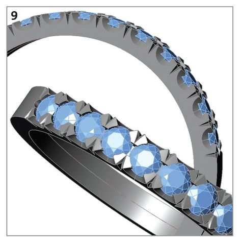 One of the most popular setting styles today, fishtail settings are one of the few setting methods that show off melee really well. Sketch Jewelry, Stone Settings Jewelry, Jewellery Techniques, Jewelry Knowledge, Jewelry Tips, Wax Carving, Jewelry Drawing, Love Jewelry, How To Make Rings