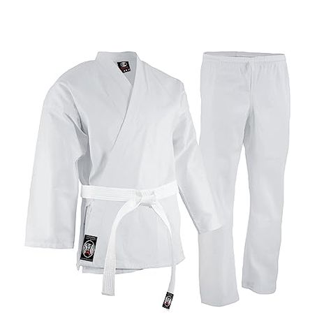 MNEX PRO FIGHTING LIMITED Unisex Kids Adult Karate Uniform Training White - 8 Oz Lightweight Karate Gi - Breathable Poly-Cotton Material - Belt Included - Heavy-Duty Karate Suit for Martial Arts Karate Suit, Kids Karate, Karate Uniform, Karate Gi, Kids Uniforms, Martial Arts Training, Martial Artists, Martial Artist, White Belt