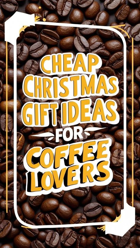 Cheap Christmas Gift Ideas for Coffee Lovers-Coffee Baskets Under $50 for Christmas. DIY Christmas gift ideas for coworkers and gift ideas for neighbors that won't break the bank! Amazon gift ideas, that are much better than a gift card! Gift Ideas For Coffee Lovers Diy, What To Put In A Coffee Gift Basket, Coffee Bean Gift Ideas, Christmas Coffee Gift Basket, Coffee Gift Basket Ideas Diy, Coffee Gift Basket Ideas For Men, Coffee Lover Gift Basket Diy, Coffee Mug Christmas Gift Ideas Filled, Gift Basket Ideas For Neighbors