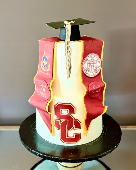 Congratulations, Grad! . . . #gradcake #graduation #graduationcake #sofc #uofsc #usc #collegegradcake #metuchennj #celebrateeverything #gradcap #graduationday #edisonnj Usc Grad Party, Usc Cake, Wsu Cougs, Usc Graduation, Graduation 2025, Honor Society, Grad Cap, Graduation Cakes, Grad School