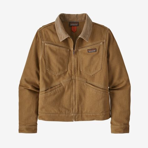 Women's Iron Forge Hemp Canvas Ranch Jacket - Patagonia New Zealand Ranch Outfits, Iron Forge, Mountain Biking Women, Patagonia Women, Work Coat, Canvas Jacket, Forged Iron, Work Wear Women, Patagonia Womens