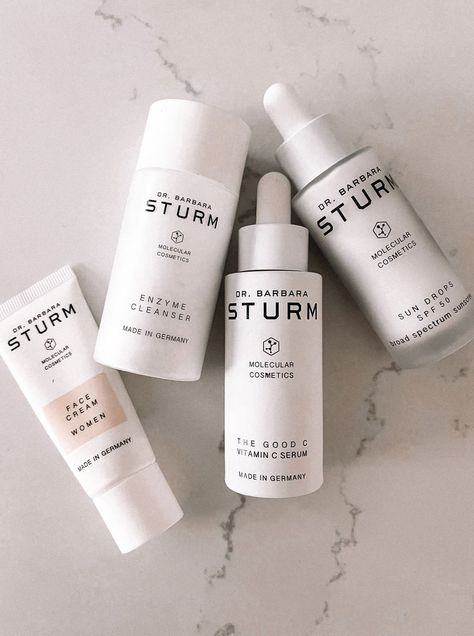 Dr Barbara Strum Products Aesthetic, Dr Barbara Sturm Skincare, Barbara Sturm Skincare, Popular Skin Care Products, Dr Barbara Sturm, Barbara Sturm, My Routine, Glowing Skincare, Aesthetic Sunset