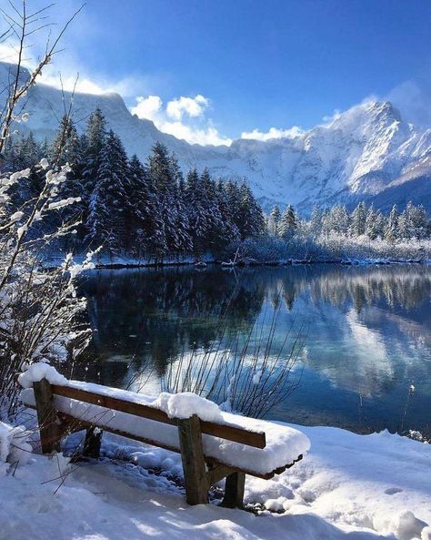 Snow Lake, Scenery Pictures, Winter Photos, Winter Wallpaper, Winter Scenery, Winter Beauty, Winter Pictures, Winter Photography, Winter Landscape