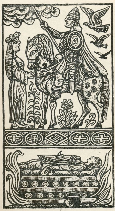 Woodblock print illustration by Zdeněk Mézl Woodcuts Prints Medieval, Medieval Block Print, Medieval Drawings Illustrations, Medieval Manuscript Illustration, Medieval Woodcut Art, Medieval Art Illustration, Medieval Engraving, Medieval Illustrations, Medieval Woodcut