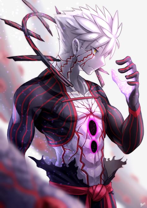 Shirou Emiya, Anime Demon Boy, Fantasy Concept, Dark Anime Guys, Fate Anime Series, Demon Art, Arte Fantasy, 판타지 아트, 영감을 주는 캐릭터