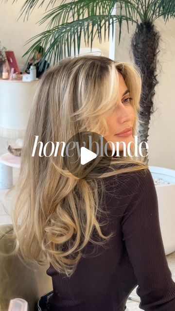 Bixie Colour Hair Salon Sydney on Instagram: "Thinking about going honey blonde? 🍯  Honey blonde is all about warm golden tones that add depth and dimension. Perfect for those looking to brighten their look with a touch of warmth! 🌟  Wondering if it’s the right shade for you? Consider these factors:  👉 Skin Tone: Warm blondes complement a variety of skin tones, especially those with golden or olive undertones.  👉 Maintenance: honey blonde requires less upkeep than lighter shades, making it ideal for a low-maintenance glow.  👉 Hair Health: Adding honey tones can enhance your natural colour while keeping your hair looking healthy and shiny.  Send this to a friend who’d look stunning in honey blonde! 💛  #honeyblonde #warmblondes #bixiecolour #blondeinspo" Natural Golden Blonde Hair, Lived In Honey Blonde, Bixie Colour Hair, Warm Blonde Hair Color Honey, Fair Skin Blonde Hair, Golden Honey Blonde Hair, Blonde Hair Honey, Bixie Colour, Low Maintenance Blonde Hair