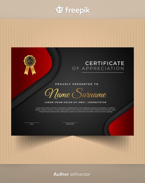 College Certificate Design, Certificate Of Appreciation Template Editable Free, Certificate Design Inspiration, Awards Certificates Design, Certificate Designs, Certificate Layout, Certificate Award, Student Certificates, University Certificate