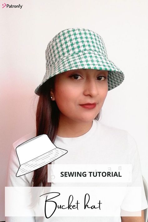 Free Pattern For Bucket Hat, Best Bucket Hat Pattern, Bucket Hat Template, Sewing Patterns Bucket Hat, Free Bucket Hat Sewing Pattern, Casual Handmade One-size Bucket Hat, Free Pdf Sewing Patterns Bucket Hat, Bucket Hat Sewing Pattern, Bucket Hat Sewing