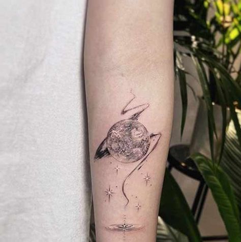 Mercury tattoo by @kuku167 Virgo Mercury Tattoo, Mercury Tattoo Virgo, Virgo Tattoo Designs For Women, Virgo Tattoo For Men, Constellation Tattoo Ideas, Virgo Tattoo Ideas, Tattoo For Men Ideas, Mercury Tattoo, Virgo Tattoo Designs