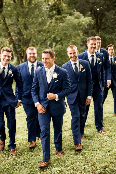 Navy Groom Charcoal Groomsmen, Navy Blue Groomsmen, Groom Suit Navy, Blue Groomsmen Suits, Navy Groomsmen, Blue Groomsmen, Navy Groom, Navy Suit Wedding, Grooms Attire