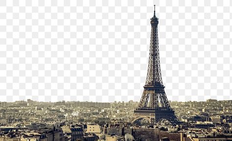 Eiffel Tower Png, Paris Png, Border Transparent, Paris Cityscape, Png Border, About Paris, Paris City, Free Png, Cityscape