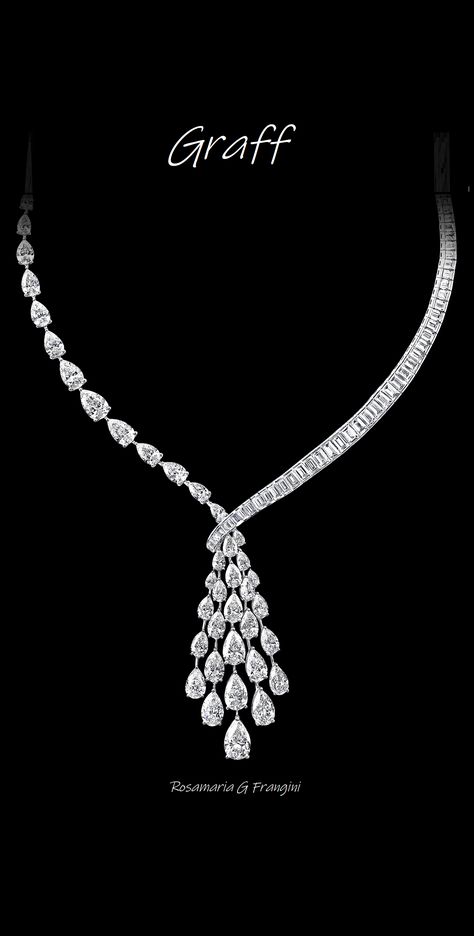 Graff Diamonds Graff Jewelry Aesthetic, Dubai Diamond Jewellery, Graff Diamond Necklace, Graff Engagement Ring Most Expensive, Graff Necklace, Graff Jewelry Necklaces, Graff Jewelry Rings, Graff Jewelry Set, Graff Emerald Necklace