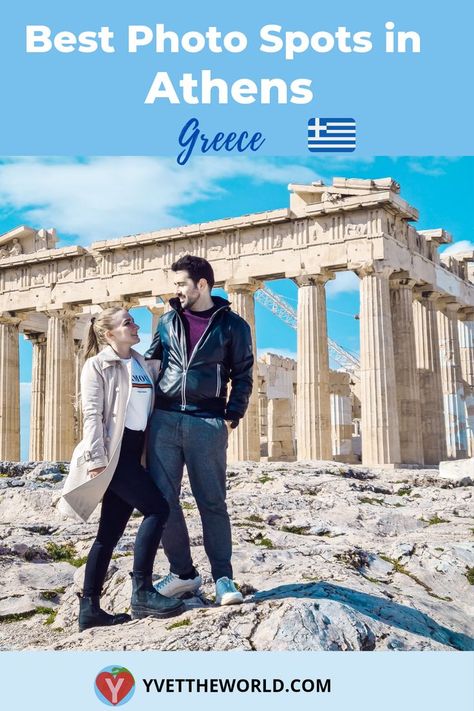 To Do List For Couples, Athens Photo Ideas, Athens Greece Photography, Greece Couple, Athens Photography, Athens Travel Guide, Things To Do For Couples, Things To Do In Athens, Athens Travel