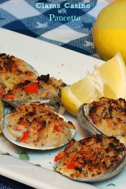 clams-casino2T1 Clams Casino, Oyster Recipes, Elegant Appetizers, Clam Recipes, Amazing Appetizers, Supper Club, Dinner Recipes For Kids, Cooking Light, Backyard Bbq