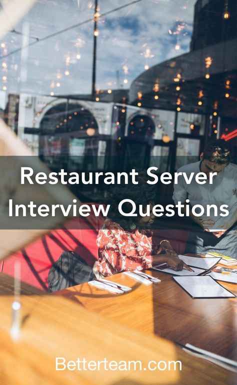 Restaurant General Manager, Restaurant Interview Questions, Best Interview Questions, Restaurant Server, Interview Questions To Ask, Hiring Poster, Common Interview Questions, Job Description Template, Job Tips