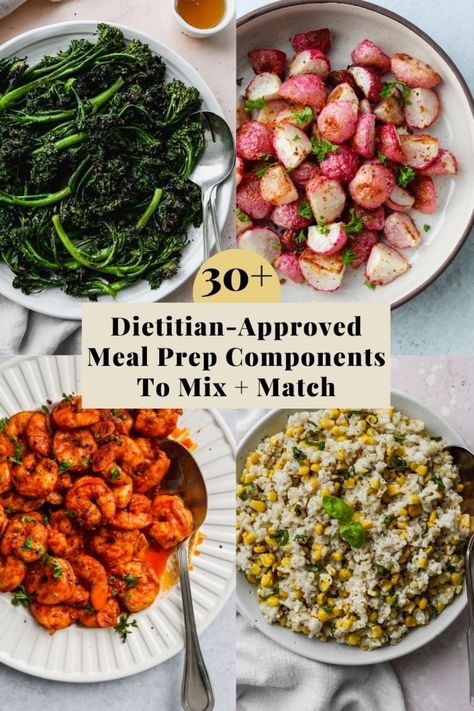 Rice And Corn Recipe, Healthy Starch, Veggie Meal Prep, Baked Tempeh, Tempeh Recipes, Roasted Radishes, Couple Cooking, Pesto Recipe, Sweet Potato Recipes