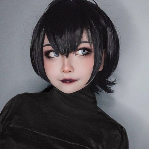 Mavis Genderbend, Mavis Dracula Makeup, Mavis Makeup Hotel Transylvania, Mavis Hairstyle, Mavis Hotel Transylvania Cosplay, Mavis Hotel Transylvania Makeup, Mavis Hair, Mavis Makeup, Dracula Makeup